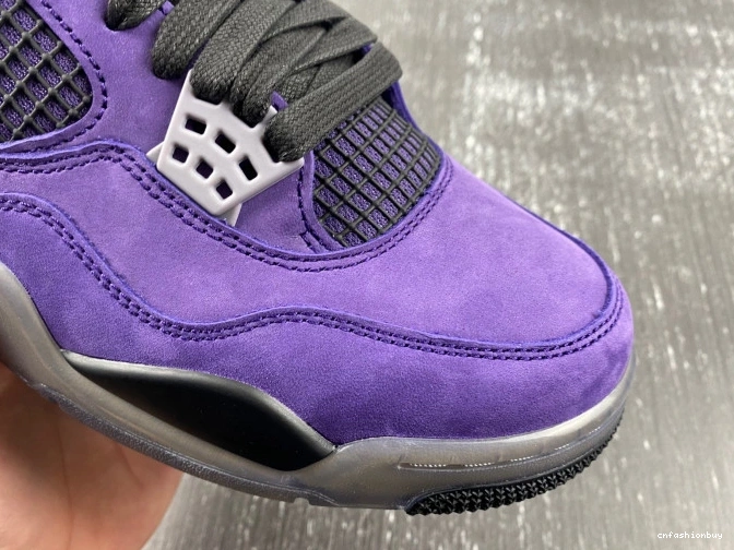 Travis Scott x Jordan Suede Purple 4 Air 0919